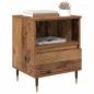 Preview: Nachttisch 2 Stk. Altholz 40 x 35 x 50 cm Holzwerkstoff