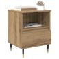 Preview: Nachttisch 2 Stk. Artisan-Eiche 40 x 35 x 50 cm Holzwerkstoff