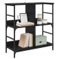 Preview: Regal 4 Ebenen 78,5 x 33 x 82 cm Holzwerkstoff