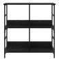 Preview: Regal 4 Ebenen 78,5 x 33 x 82 cm Holzwerkstoff