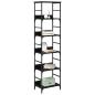 Preview: B?cherregal 5 Ebenen 50 x 33 x 188,5 cm Holzwerkstoff
