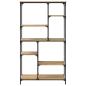 Preview: B?cherregal 5 Ebenen 99 x 35,5 x 176 cm Holzwerkstoff