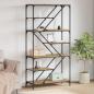 Preview: ARDEBO.de - Bücherregal 9 Ebenen 91 x 36 x 176 cm Holzwerkstoff