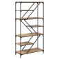 Preview: Bücherregal 9 Ebenen 91 x 36 x 176 cm Holzwerkstoff
