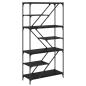 Preview: Bücherregal 9 Ebenen 91 x 36 x 176 cm Holzwerkstoff