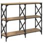 Preview: Konsolentisch Artisan-Eiche 100 x 28 x 80,5 cm Holzwerkstoff