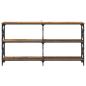 Preview: Konsolentisch Altholz 156 x 28 x 80,5 cm Holzwerkstoff