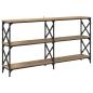 Preview: Konsolentisch Artisan-Eiche 156 x 28 x 80,5 cm Holzwerkstoff