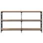 Preview: Konsolentisch Artisan-Eiche 156 x 28 x 80,5 cm Holzwerkstoff