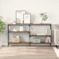 Preview: ARDEBO.de - Konsolentisch Altholz 150 x 29 x 76,5 cm Holzwerkstoff