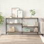 Preview: ARDEBO.de - Konsolentisch Artisan-Eiche 150 x 29 x 76,5 cm Holzwerkstoff