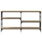 Preview: Konsolentisch Artisan-Eiche 150 x 29 x 76,5 cm Holzwerkstoff