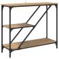 Preview: Konsolentisch Artisan-Eiche 88,5 x 30 x 75 cm Holzwerkstoff