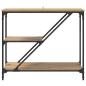 Preview: Konsolentisch Artisan-Eiche 88,5 x 30 x 75 cm Holzwerkstoff