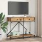 Preview: Konsolentisch Altholz 100 x 39 x 78,5 cm Holzwerkstoff
