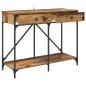 Preview: Konsolentisch Altholz 100 x 39 x 78,5 cm Holzwerkstoff