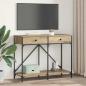Preview: Konsolentisch Artisan-Eiche 100 x 39 x 78,5 cm Holzwerkstoff