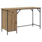 Preview: Computertisch Artisan-Eiche 131 x 48 x 75 cm Holzwerkstoff