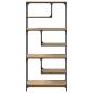 Preview: Bücherregal 6 Ebenen 81 x 36 x 176 cm Holzwerkstoff