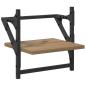 Preview: Wandregal-Set 6 stk. Artisan-Eiche 100 x 25 x 30 cm