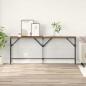 Preview: ARDEBO.de - Konsolentisch Altholz 180 x 30 x 75 cm Holzwerkstoff