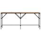 Preview: Konsolentisch Altholz 180 x 30 x 75 cm Holzwerkstoff