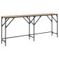 Preview: Konsolentisch Artisan-Eiche 180 x 30 x 75 cm Holzwerkstoff