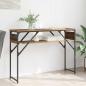 Preview: ARDEBO.de - Konsolentisch Altholz Holzwerkstoff 105x30x75cm