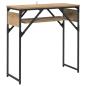 Preview: Konsolentisch Artisan-Eiche Holzwerkstoff 75x30x75cm