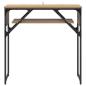 Preview: Konsolentisch Artisan-Eiche Holzwerkstoff 75x30x75cm