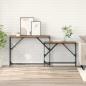 Preview: ARDEBO.de - Konsolentisch 2 stk. Altholz 100 x 28 x 75 cm Holzwerkstoff