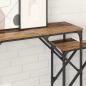 Preview: Konsolentisch 2 stk. Altholz 100 x 28 x 75 cm Holzwerkstoff