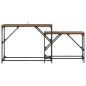 Preview: Konsolentisch 2 stk. Altholz 100 x 28 x 75 cm Holzwerkstoff