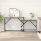 Preview: ARDEBO.de - Konsolentisch 2 stk. Artisan-Eiche 100 x 28 x 75 cm