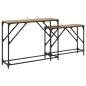 Preview: Konsolentisch 2 stk. Artisan-Eiche 100 x 28 x 75 cm