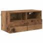 Preview: TV-Wandschrank 60 x 30 x 30 cm Altholz Holzwerkstoff