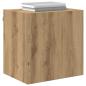Preview: TV-Wandschrank 40,5x30x40cm Artisan-Eiche Holzwerkstoff