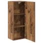 Preview: TV-Wandschrank 40,5 x 30 x 102 cm Altholz Holzwerkstoff