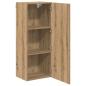 Preview: TV-Wandschrank 40,5 x 30 x 102 cm Artisan-Eiche Holzwerkstoff