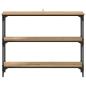 Preview: Konsolentisch Artisan-Eiche 100 x 22,5 x 75 cm Holzwerkstoff