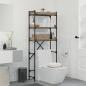 Preview: ARDEBO.de - Waschmaschinenregal mit Regal Artisan-Eiche 67 x 25 x 163 cm
