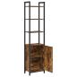 Preview: Bücherregal 6 Ebenen 40 x 24 x 161 cm Holzwerkstoff