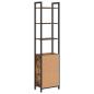 Preview: Bücherregal 6 Ebenen 40 x 24 x 161 cm Holzwerkstoff