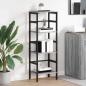 Preview: ARDEBO.de - Bücherregal 3 Ebenen 40 x 29,5 x 115 cm Holzwerkstoff