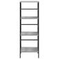 Preview: Bücherregal 3 Ebenen 40 x 29,5 x 115 cm Holzwerkstoff
