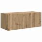 Preview: TV-Wandschrank 78,5 x 30 x 29,5 cm Kunsthandwerk Eiche