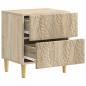 Preview: Nachttisch Sonoma-Eiche 43 x 34,5 x 48 cm Holzwerkstoff