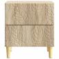 Preview: Nachttisch Sonoma-Eiche 43 x 34,5 x 48 cm Holzwerkstoff