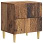 Preview: Nachttisch Altholz 43 x 34,5 x 48 cm Holzwerkstoff