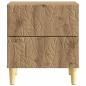 Preview: Nachttisch Artisan-Eiche 43 x 34,5 x 48 cm Holzwerkstoff